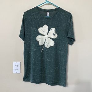 Women’s green shamrock shirt